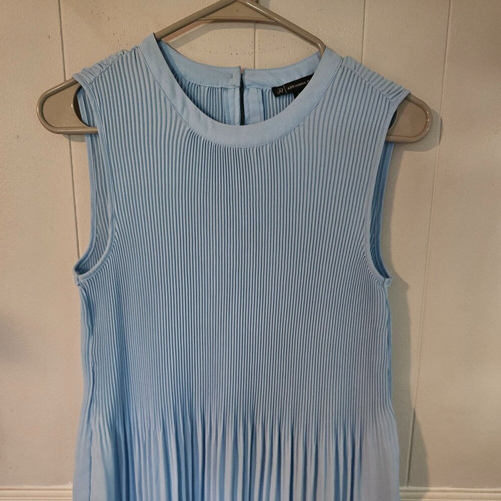 Adrianna Papell, sleeveless blouse, Clearwater, medium